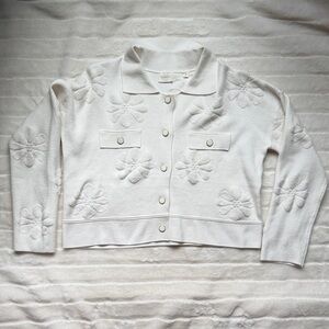 💛Cyrus Cream Textured Women's Cardigan